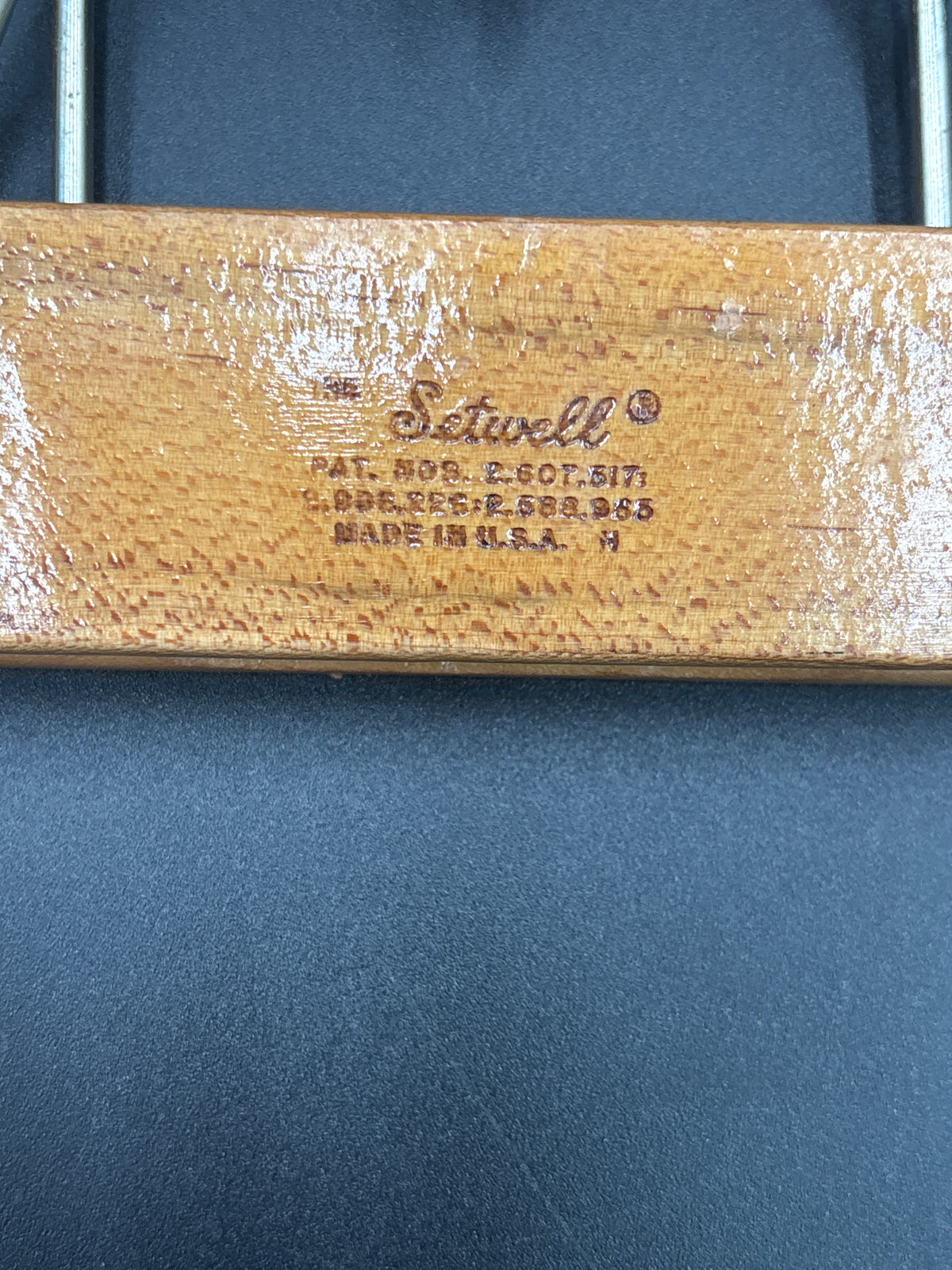 VTG The Sewell Suit Wood Hanger