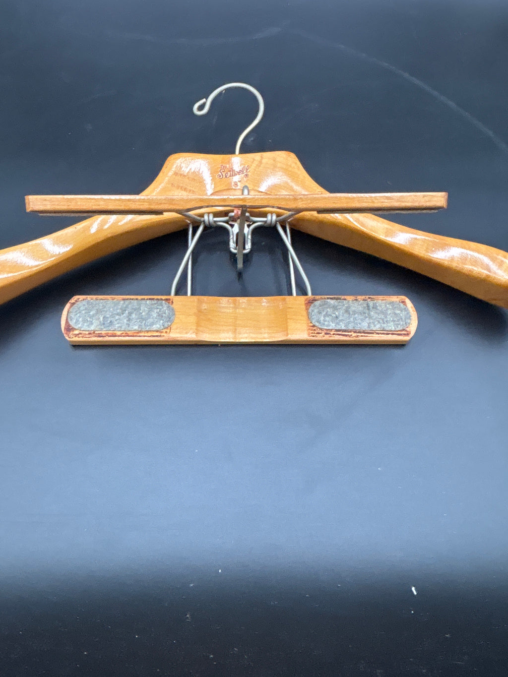 VTG The Sewell Suit Wood Hanger