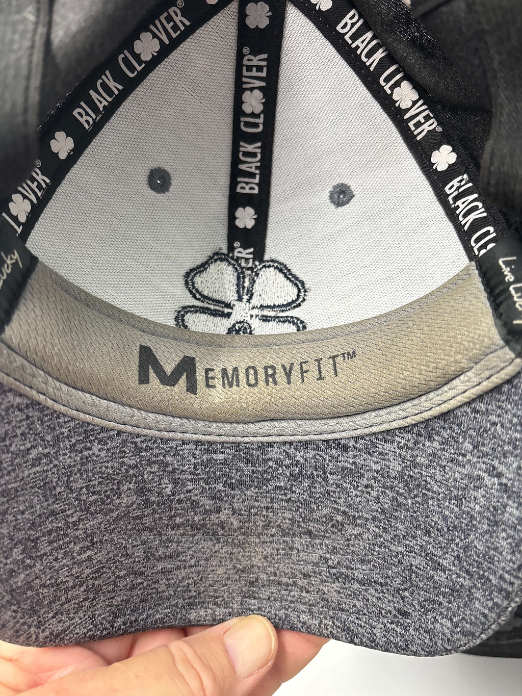 3 Black Clover L/XL Fitted Hats