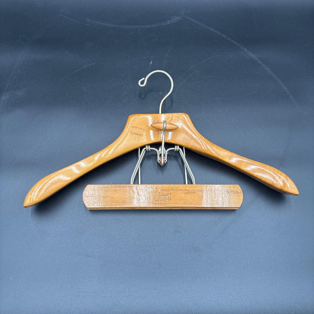 VTG The Sewell Suit Wood Hanger
