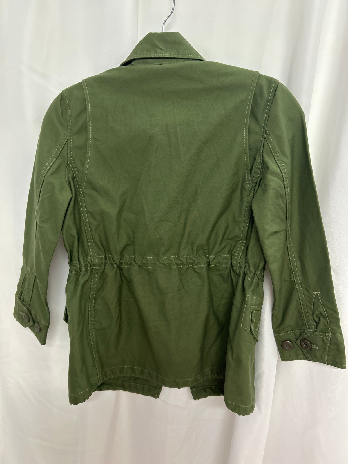 Ralph Lauren Canvas Embroidered Military Jacket Ladies Small (7)