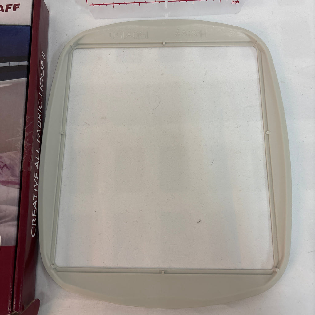 Pfaff Creative All Fabric II Hoop Embroidery 150mm x 150mm new