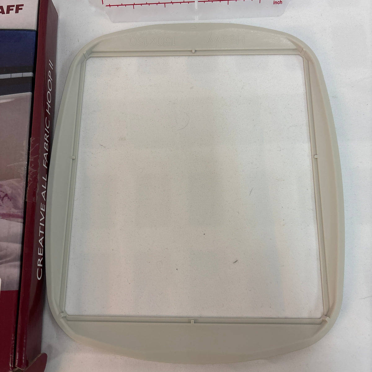 Pfaff Creative All Fabric II Hoop Embroidery 150mm x 150mm new