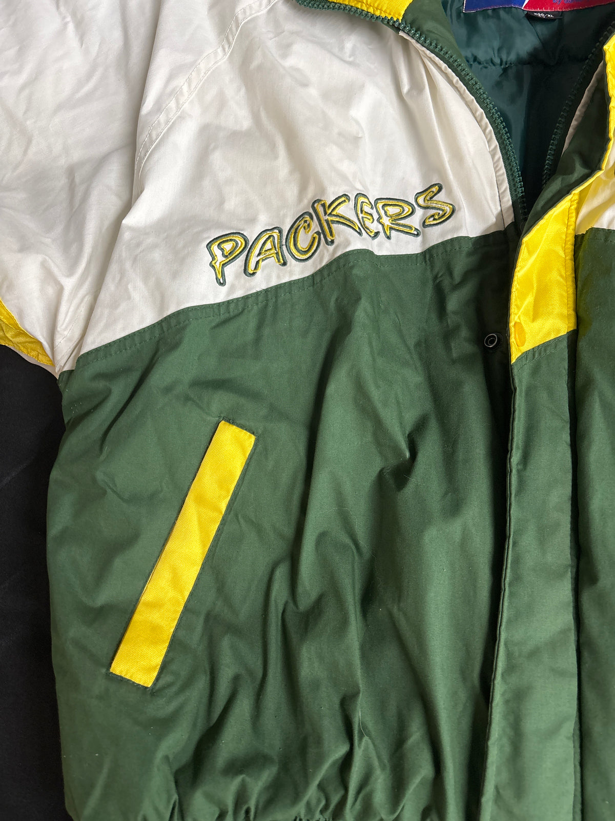 VTG GREEN BAY PACKERS Pro Player XL Winter Coat, The NFL EXPERIENCE