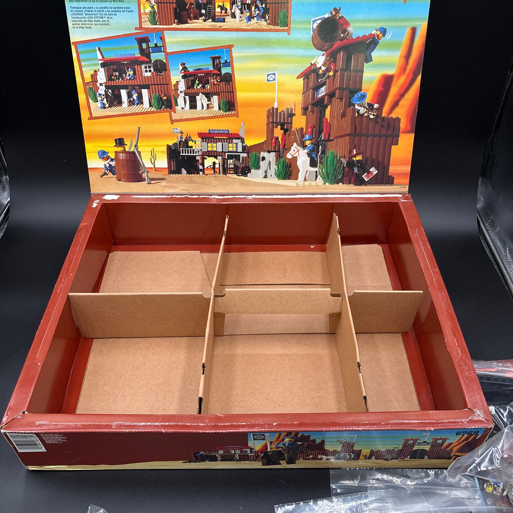 Lego #6769 Western Fort Legoredo with Box, instructions, incomplete