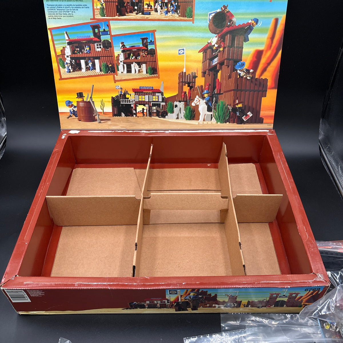 Lego #6769 Western Fort Legoredo with Box, instructions, incomplete