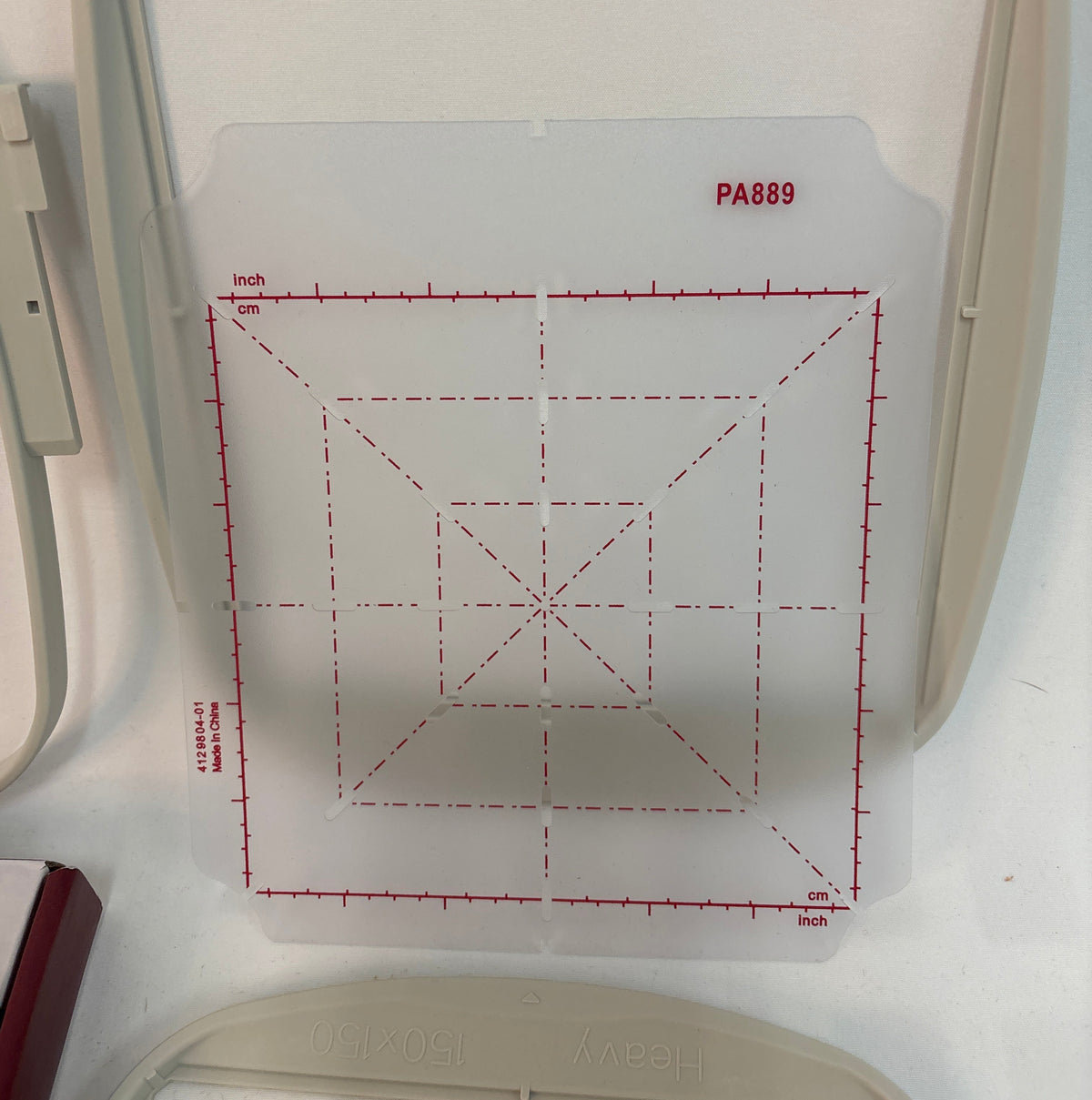 Pfaff Creative All Fabric II Hoop Embroidery 150mm x 150mm new