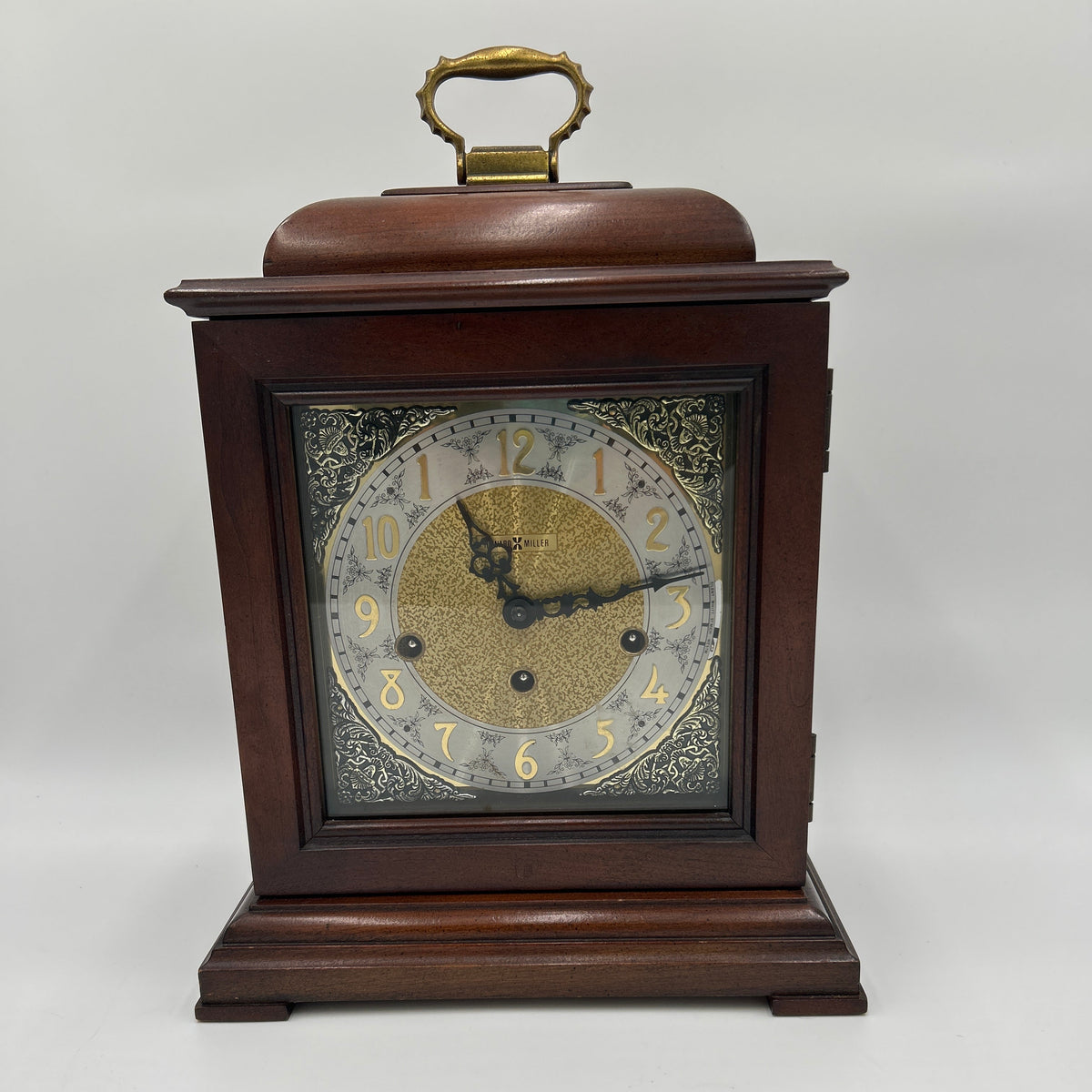 Howard Miller Samuel Watson Mantel Clock 612-429 Triple Chime Mechanical - WITH KEY