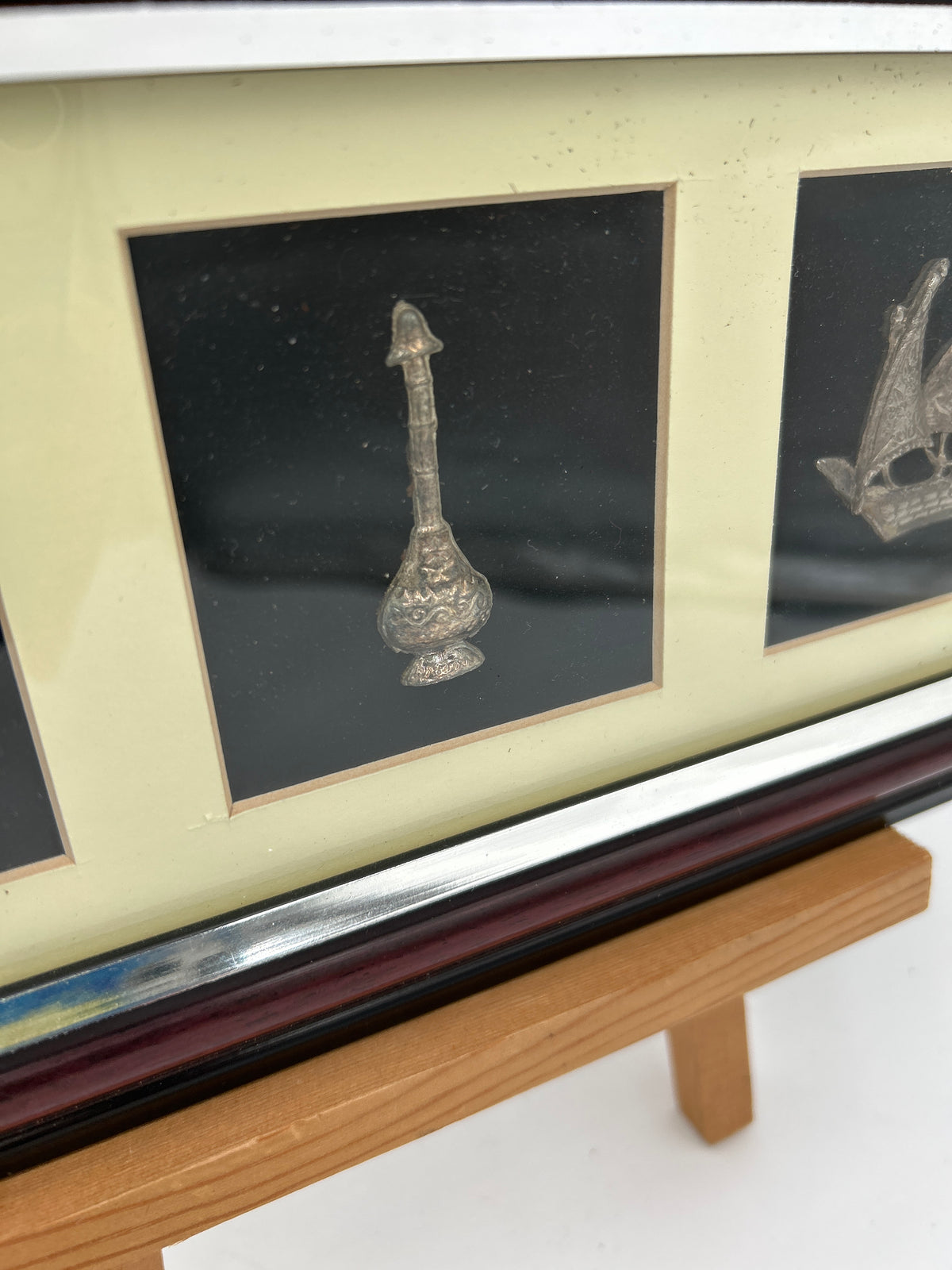 Heritage Silver Art Shadow Box from prestigious Al Jaber Gallery in Dubai, United Arab Emirates