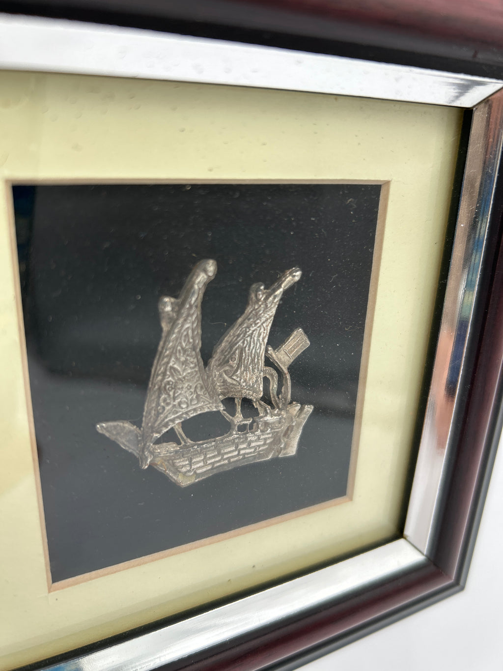 Heritage Silver Art Shadow Box from prestigious Al Jaber Gallery in Dubai, United Arab Emirates