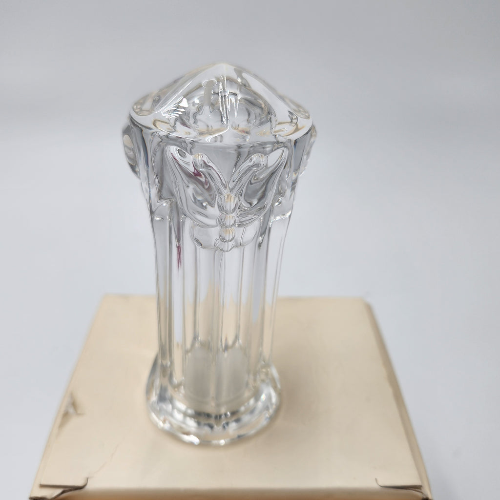 Lenox "Butterfly Meadow" Crystal Salt & Pepper Shakers Set – with Original Box
