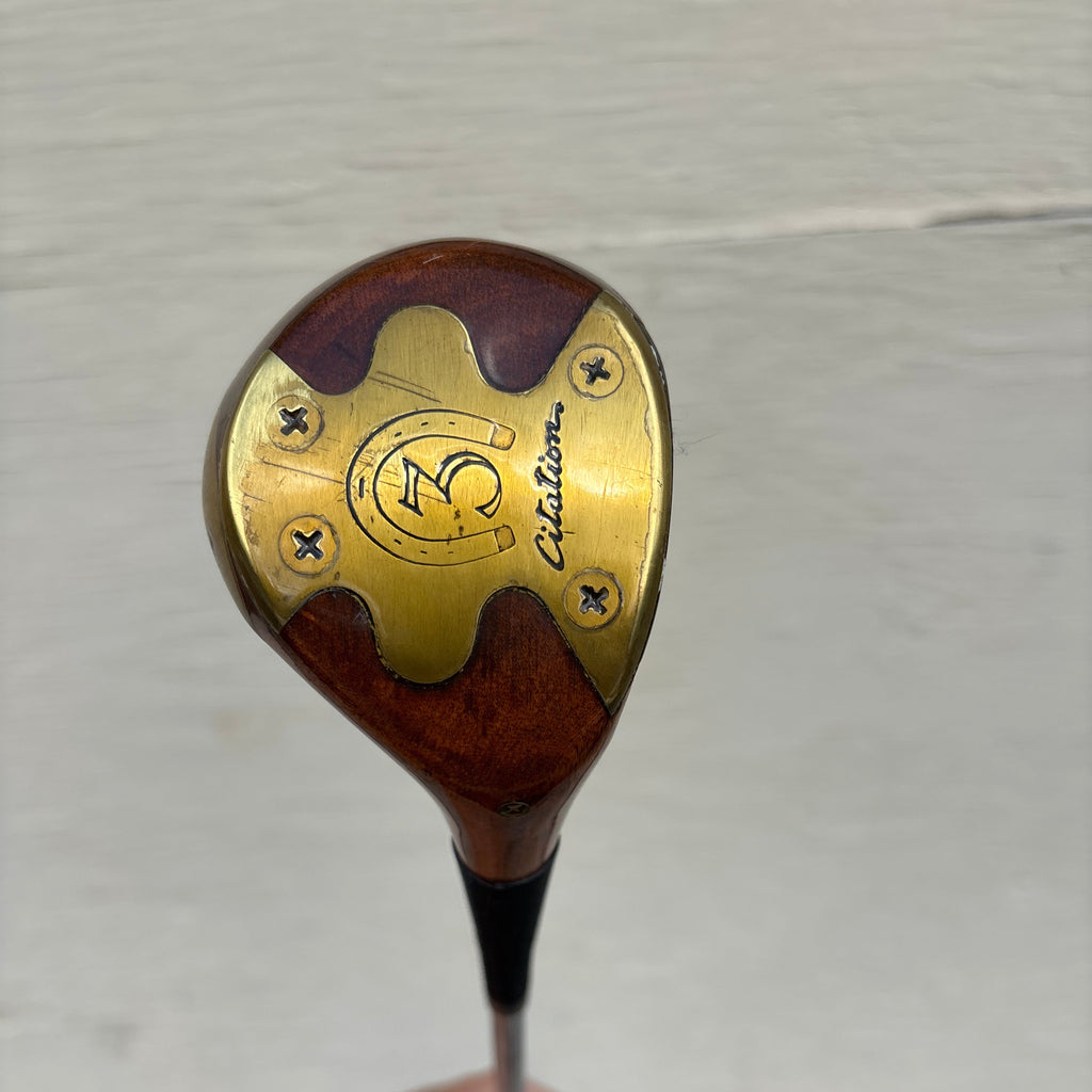 PowerBilt Citation Horseshoe
#3 Wood - Steel Shaft - Excellent Condition!