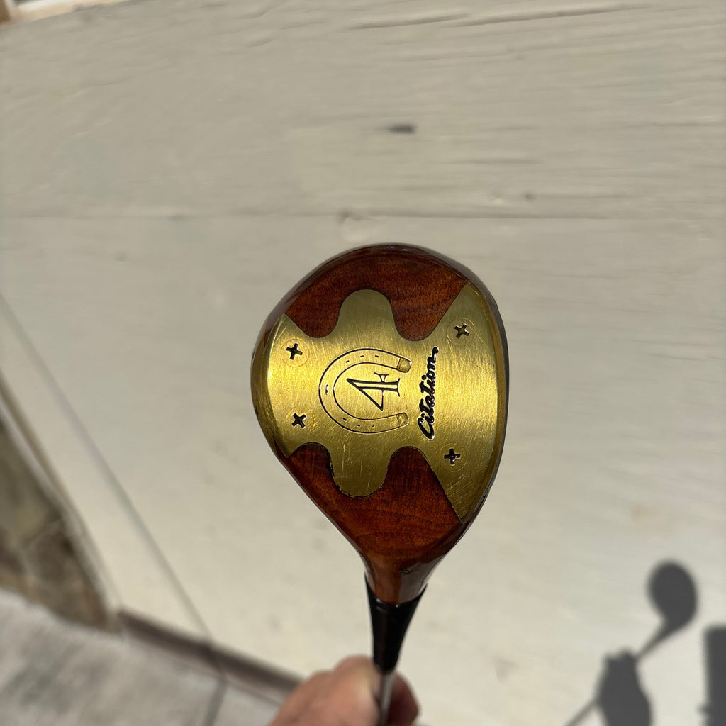 PowerBilt Citation Horseshoe
#4 Wood - Steel Shaft - Excellent Condition!