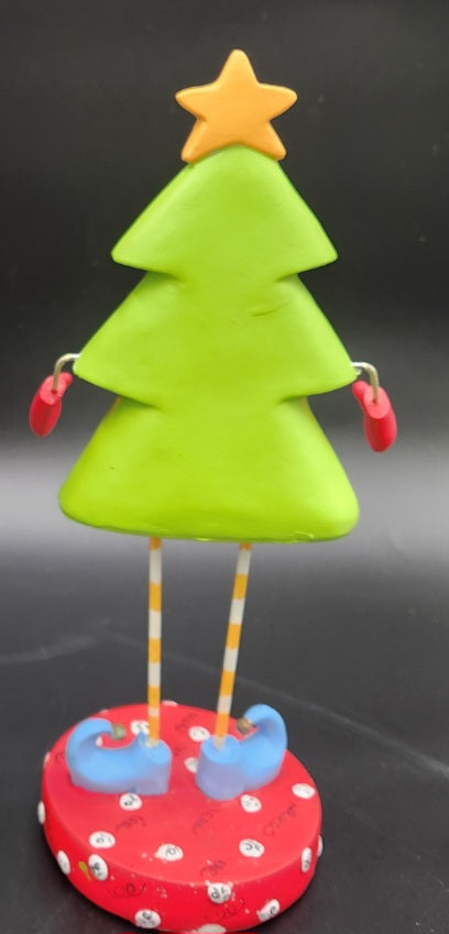Lori Mitchell Chrissy Christmas Tree Figurine 135311 Retired 2005 Folk Art ESC 11.5"