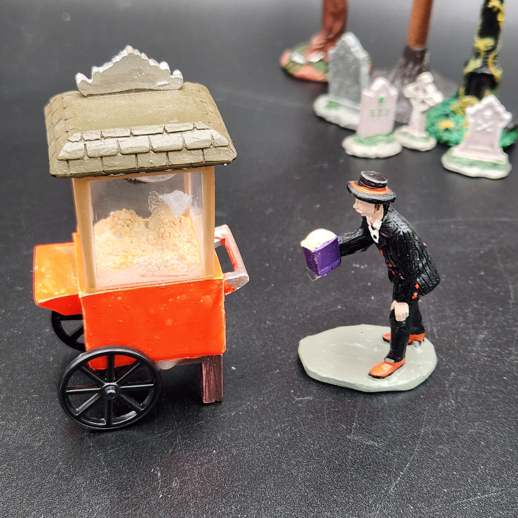 Lemax Spooky Town "Autumn Harvest & Town Square" Mega Village Bundle — 100% Complete in Box (CIB)