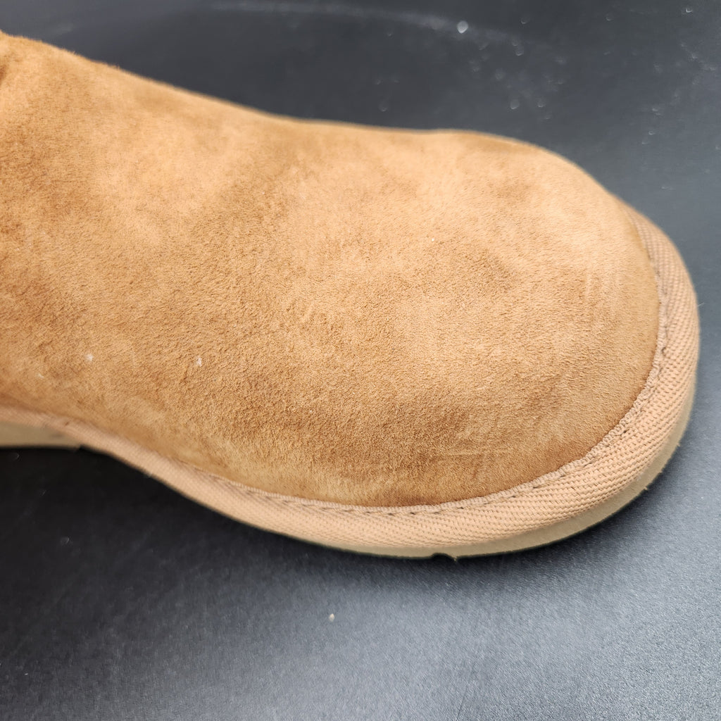 UGG Australia Knightsbridge Tall Boots 5119 Chestnut Suede Shearling Women Sz 7