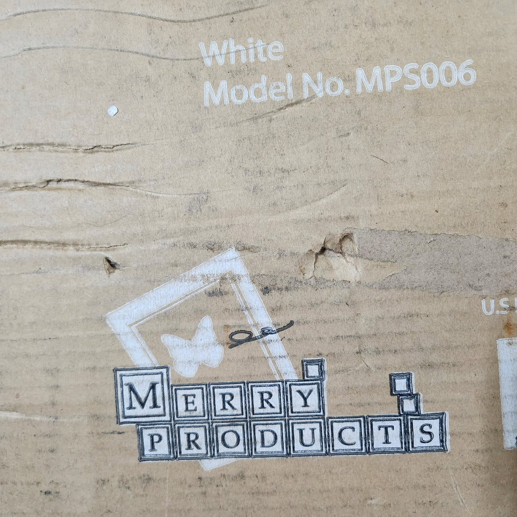 Brand New Merry Products Cat Washroom / Litter Box Enclosure & Night Stand (White, Model MP5006)