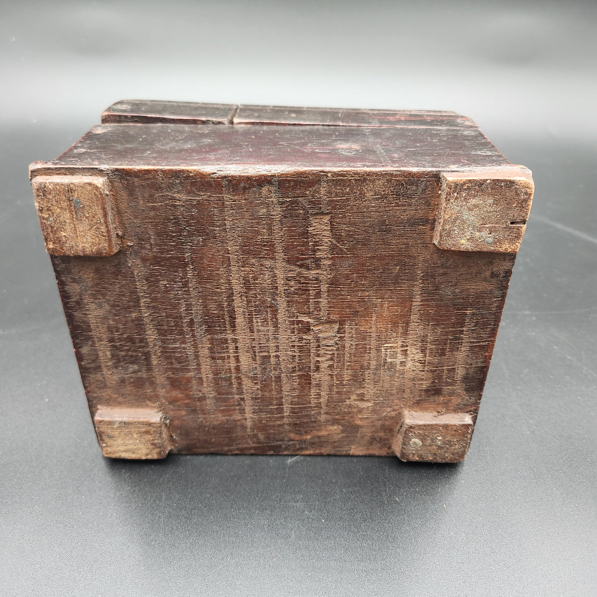 Antique East Asian Traveling Shaving Box / Tabletop Vanity Dressing Chest Vintage