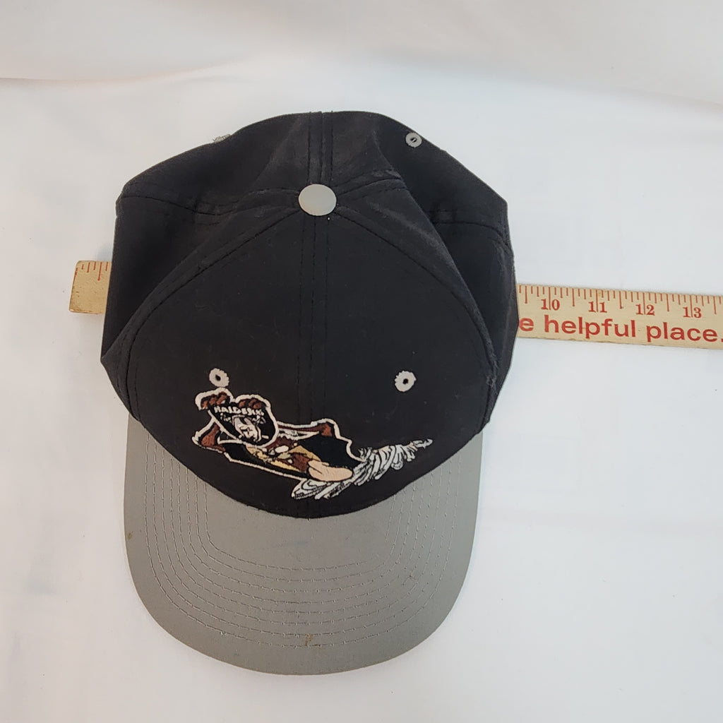 Vintage 1993 Looney Tunes Tasmanian Devil (Taz) Los Angeles Raiders snapback hat