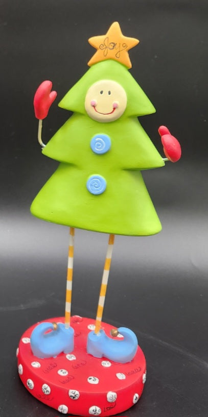 Lori Mitchell Chrissy Christmas Tree Figurine 135311 Retired 2005 Folk Art ESC 11.5"