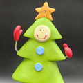 Lori Mitchell Chrissy Christmas Tree Figurine 135311 Retired 2005 Folk Art ESC 11.5"
