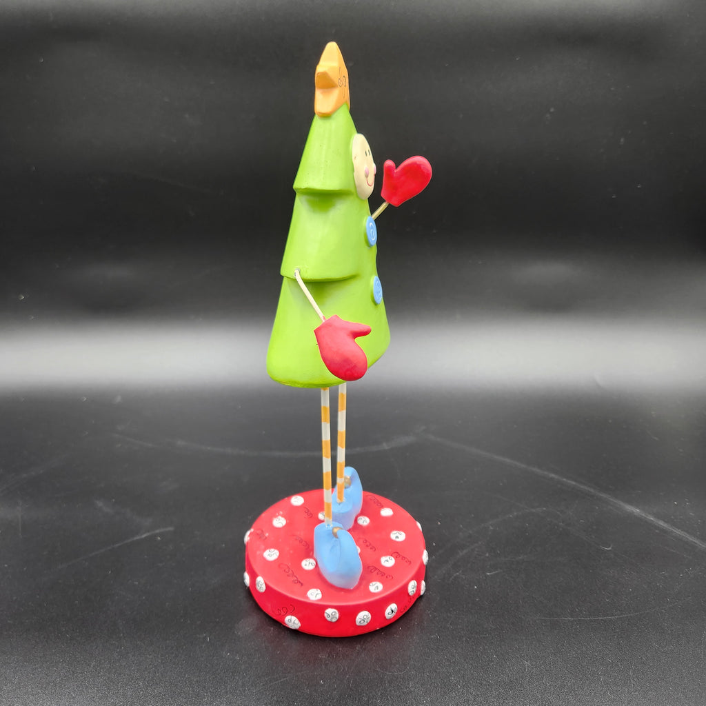 Lori Mitchell Chrissy Christmas Tree Figurine 135311 Retired 2005 Folk Art ESC 11.5"