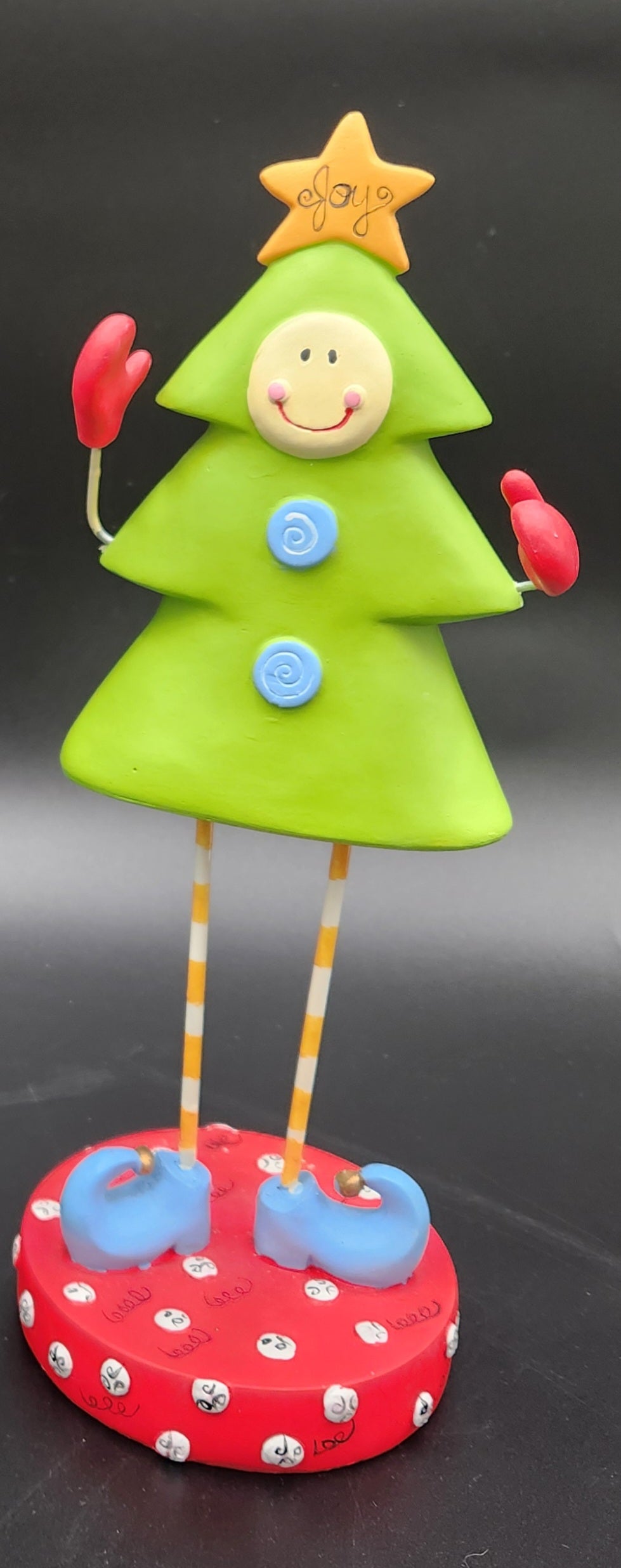 Lori Mitchell Chrissy Christmas Tree Figurine 135311 Retired 2005 Folk Art ESC 11.5"