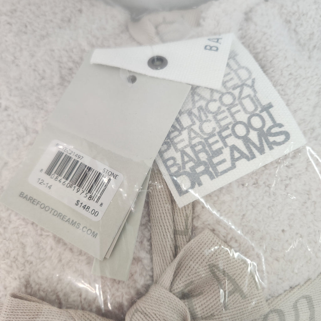 NWT Barefoot Youth Lounge Set 12-14 Stone
