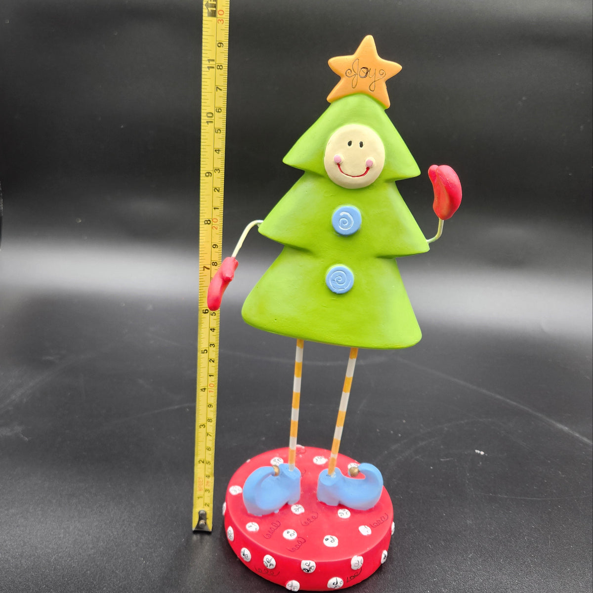 Lori Mitchell Chrissy Christmas Tree Figurine 135311 Retired 2005 Folk Art ESC 11.5"