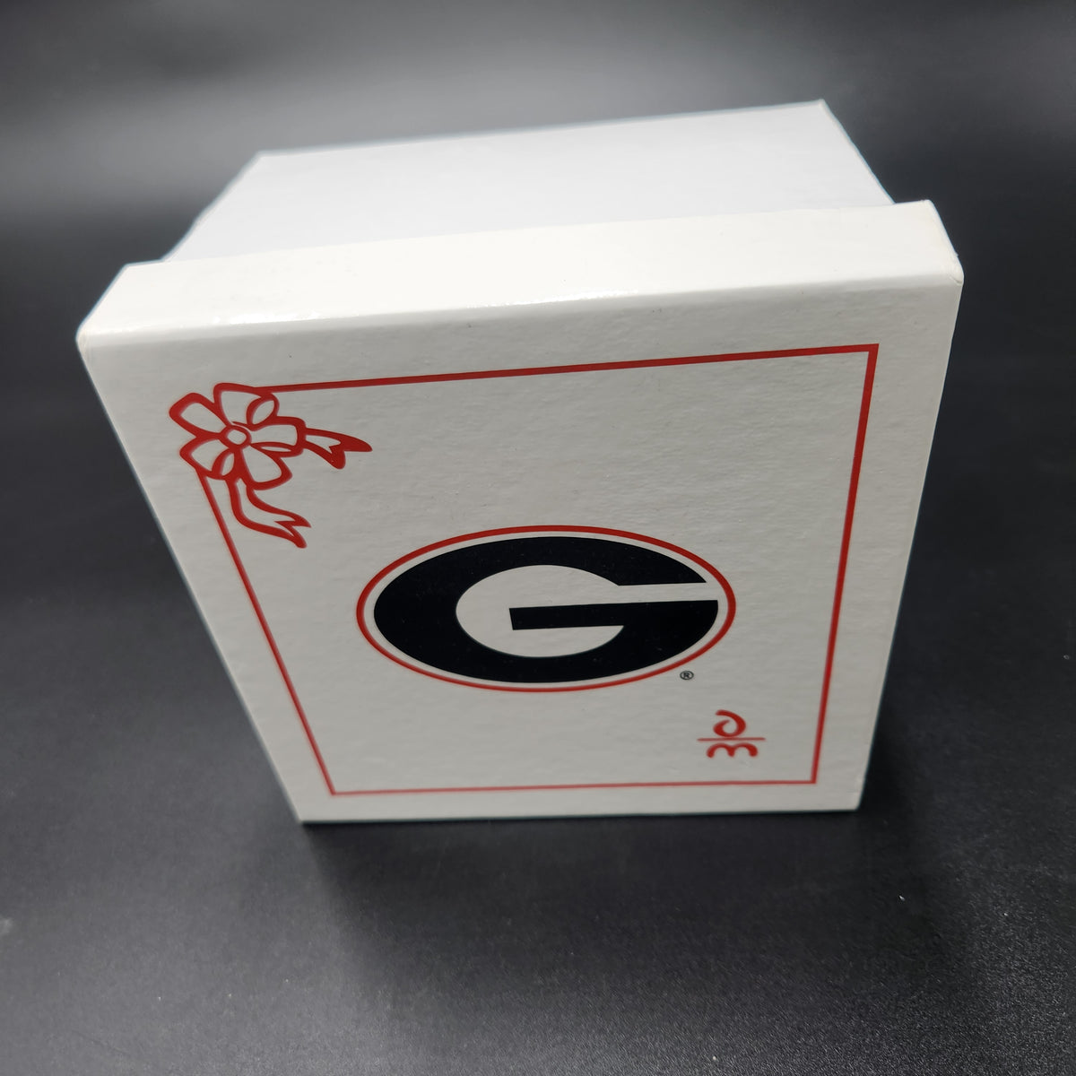 2005 Danbury Mint Georgia Bulldogs Christmas Train Ornament NIB