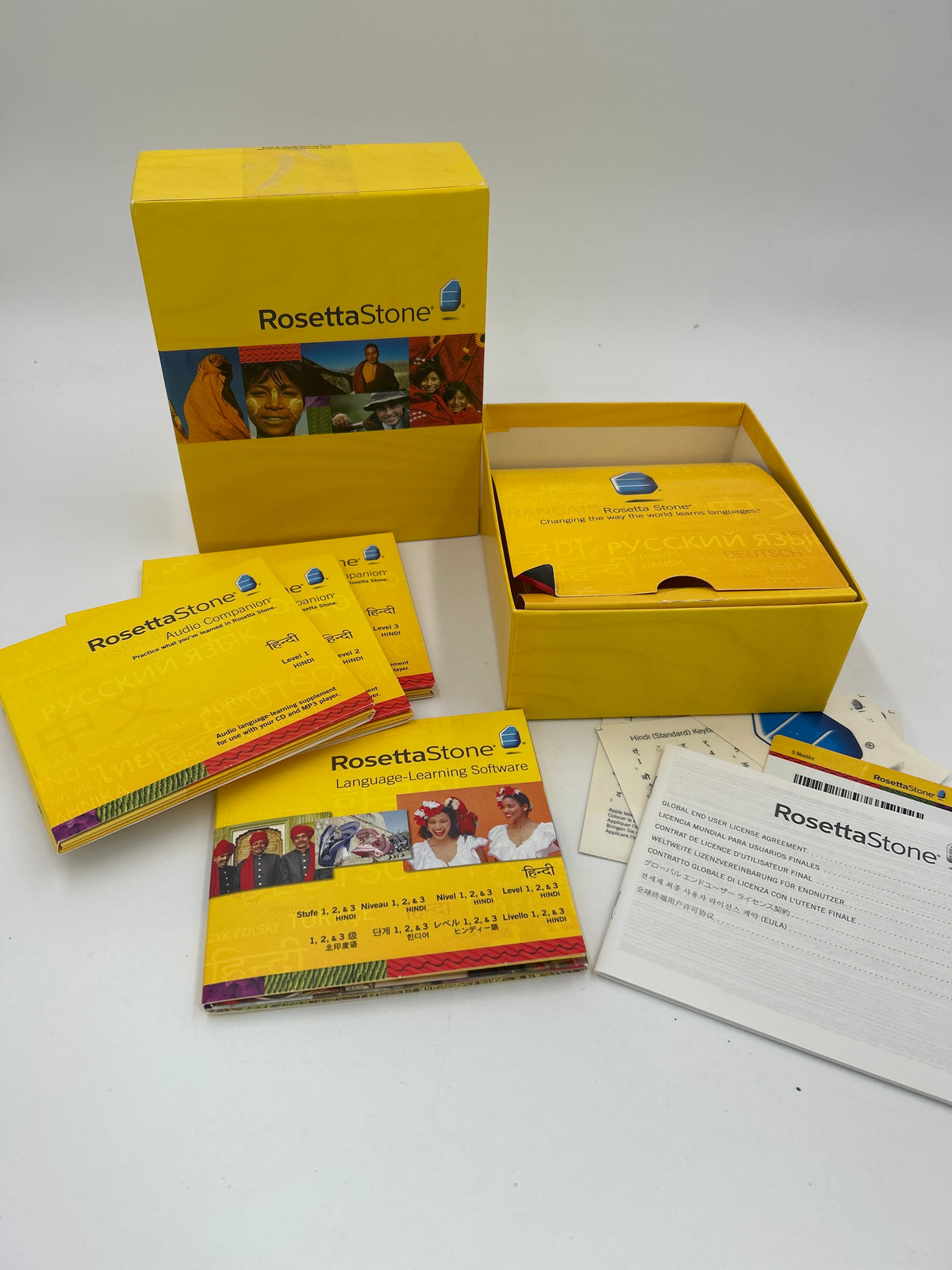Rosetta Stone Hindi Level 1, 2 & 3