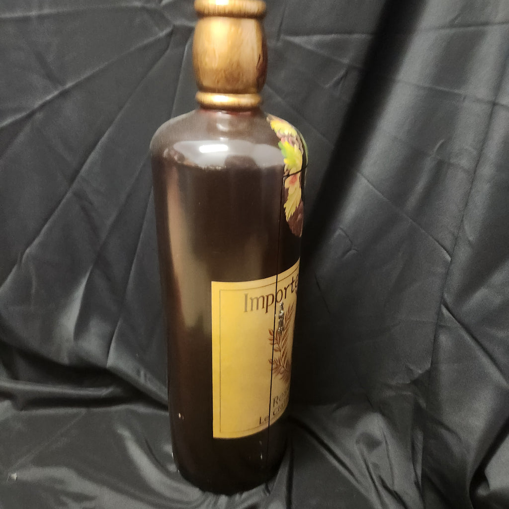 Vintage Bombay Co Wooden Wine Bottle Bar Cabinet - Excellent Condition