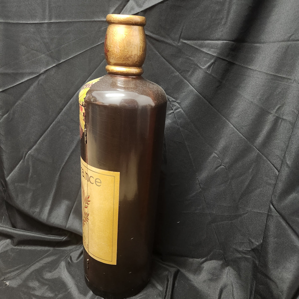 Vintage Bombay Co Wooden Wine Bottle Bar Cabinet - Excellent Condition