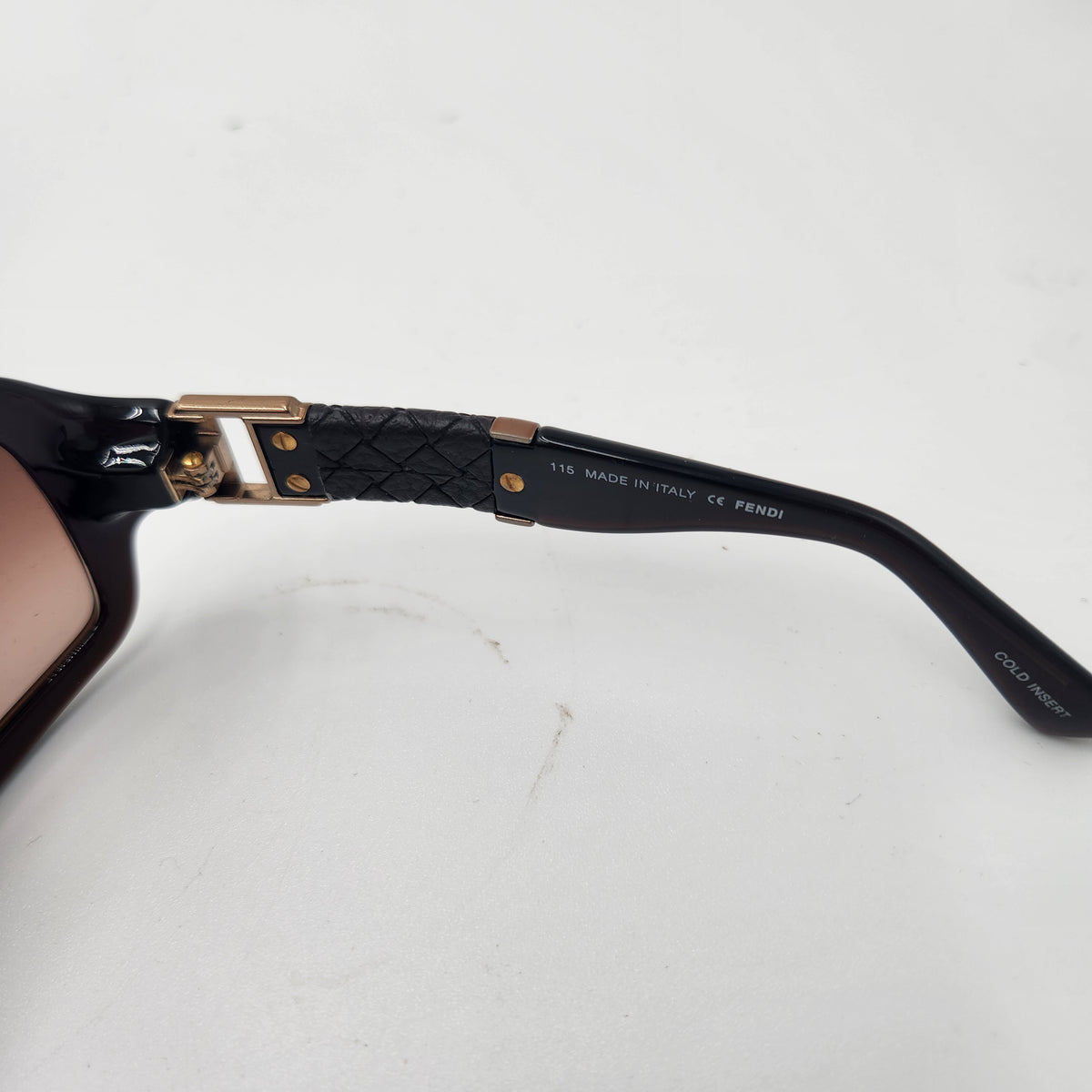Fendi sunglasses inside right frame