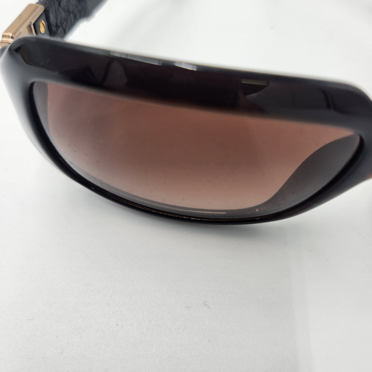 Fendi sunglasses close up right lens